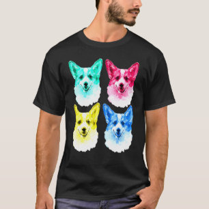 Camiseta Corgi Perro Pop Art Popart