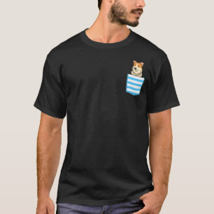 Camiseta Corgi Propietario Mascota Animal Dog Cute Pocket C