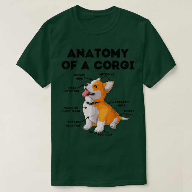 Camiseta Corgi Puppy Lover (Diseño del anverso)