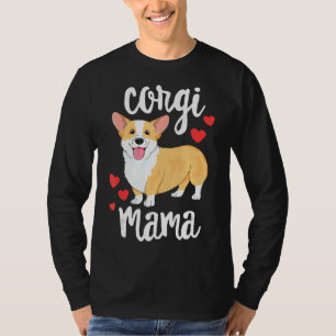 Camiseta Corgi Puppy Mom Dog Mama