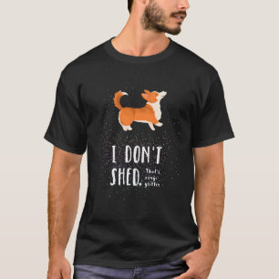 Camiseta Corgi Purpurina Pembroke Welsh Corgi