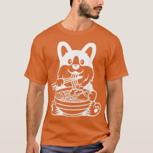 Camiseta Corgi Ramen, Regalos De Cumpleaños Para Los Amante