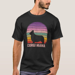 Camiseta Corgi retro Mama Graphic Corgi