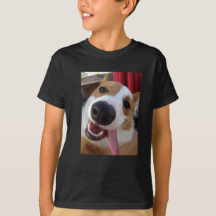 Camiseta Corgi rojo y blanco Galés del Pembroke
