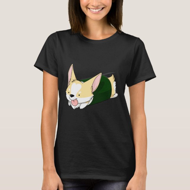 Camiseta Corgi Roll (Anverso)