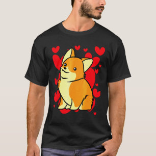 Camiseta Corgi romántico del día