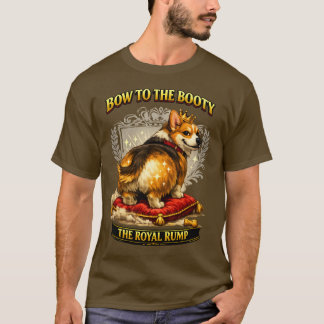 Camiseta Corgi Royal Rump | Perro Groovely Divertido