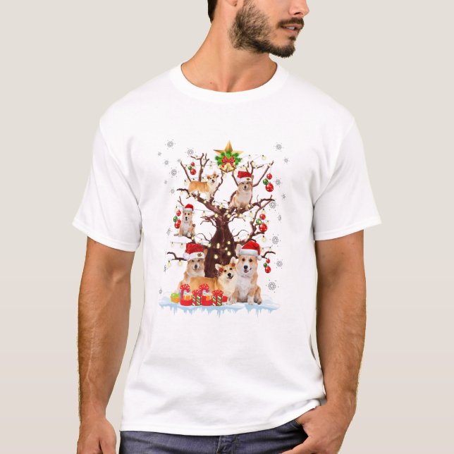 Camiseta Corgi Santa (Anverso)