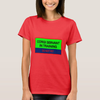Camiseta Corgi Servant Red