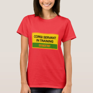 Camiseta Corgi Servant Red