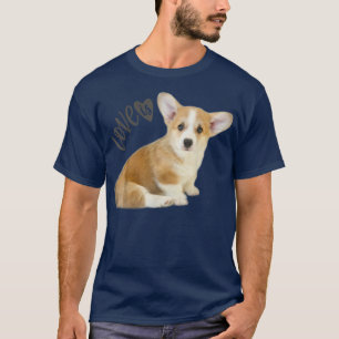 Camiseta Corgi Shirt Love is Dog Mom Dad Tee Puppy Mascota 
