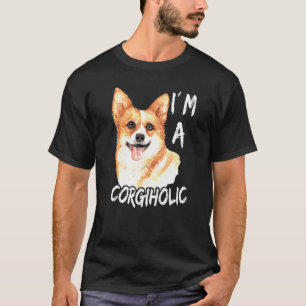 Camiseta Corgi Soy Un Corgihólico Corgis Perro Corgi