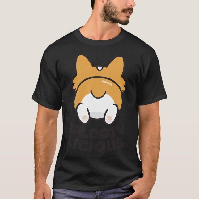Camiseta Corgi Splooting (Anverso)