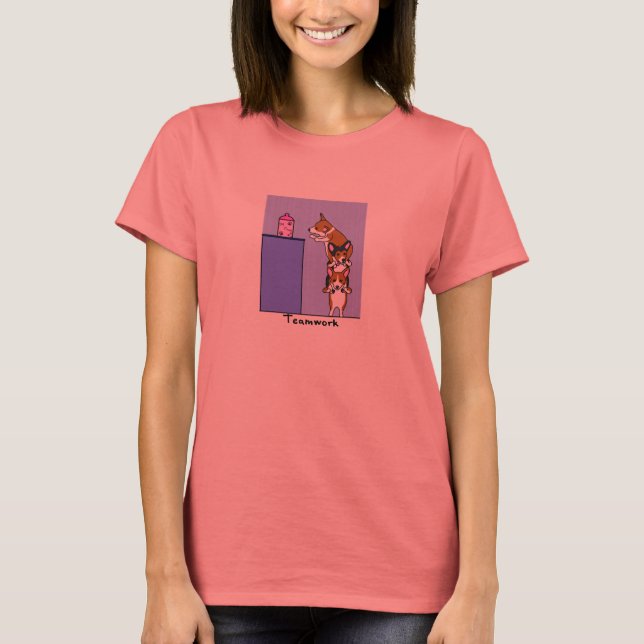 Camiseta Corgi Teamwork TeeShirt (Anverso)