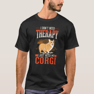 Camiseta Corgi Therapy Welsh Corgi