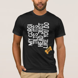 Camiseta Corgi Tlits cabeza como tú