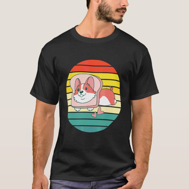 Camiseta Corgi Tostada Lindo (Anverso)