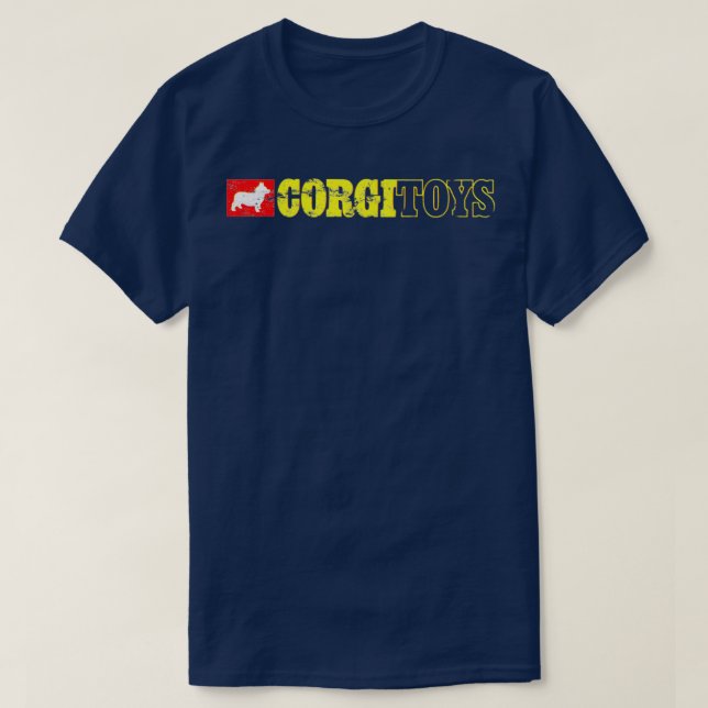 Camiseta Corgi Toys (Diseño del anverso)