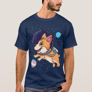 Camiseta Corgi Transgénero En El Espacio Trans Pride1333