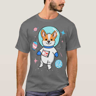 Camiseta Corgi Transgénero En El Orgullo Trans Espacial 133