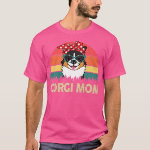 Camiseta Corgi Ttricolored Corgi Mom Regalos Para Los Amant