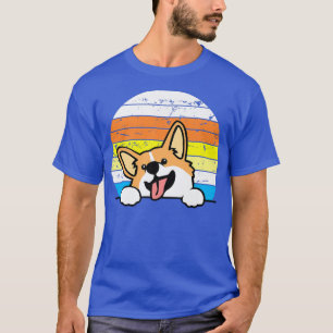 Camiseta Corgi Vintage Retro, Regalos Para Un Perro Perro, 