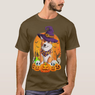 Camiseta Corgi Witch Pumpkin Halloween Perro Lover Funny-65