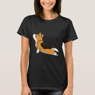 Camiseta Corgi Yoga Pose