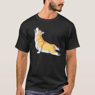 Camiseta Corgi Yoga Women Namaste Spiritual Meditation Chak