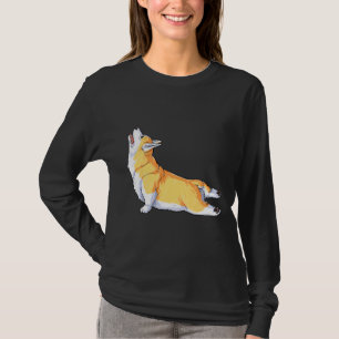 Camiseta Corgi Yoga Women Namaste Spiritual Meditation Chak