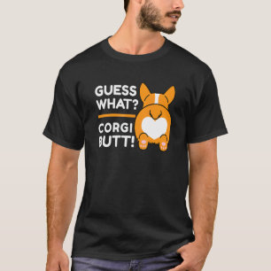 Camiseta Corgis Adorables - Divertido Adivina Qué Trasero d