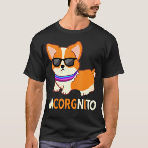Camiseta Corgis Incógnitos Perros Corgi Juego de Palabras