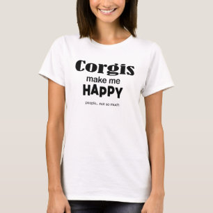 Camiseta Corgis Make Me Happy