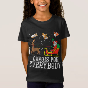 Camiseta Corgis Para Todos Los Navidades Perro Graciosos Na