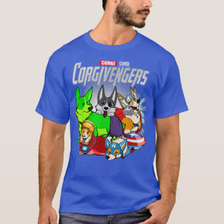 Camiseta Corgivengers Funny Dog Corgi Gift