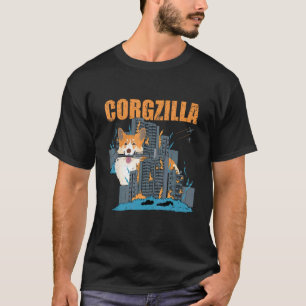 Camiseta Corgzilla Divertido Pembroke Welsh Corgi Amante de