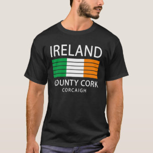 Camiseta Cork De Irlanda E Irlanda Del Condado De Ancestía