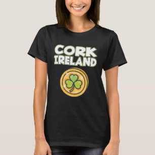 Camiseta Cork Irlanda Día de San Patricio Ciudad Histórica