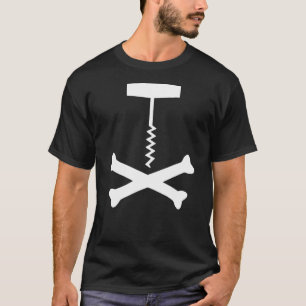 Camiseta Corkbolt Crossbone No Skull Not Scary Fun G