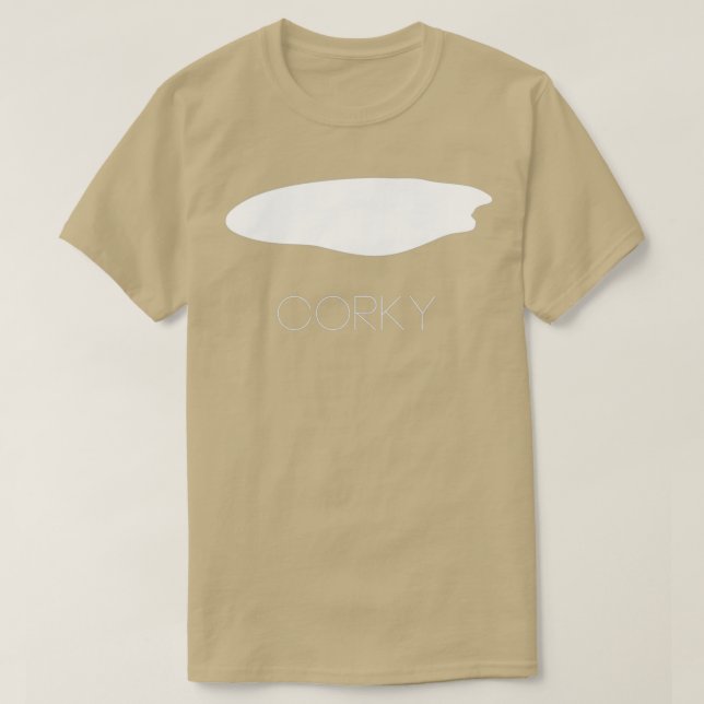 Camiseta Corky Orca Eyepatch Versión 1 (Diseño del anverso)