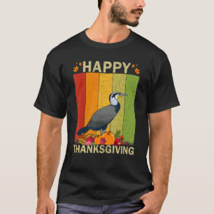 Camiseta Cormoranes Gráfico Retro Familiar Día de Acción de
