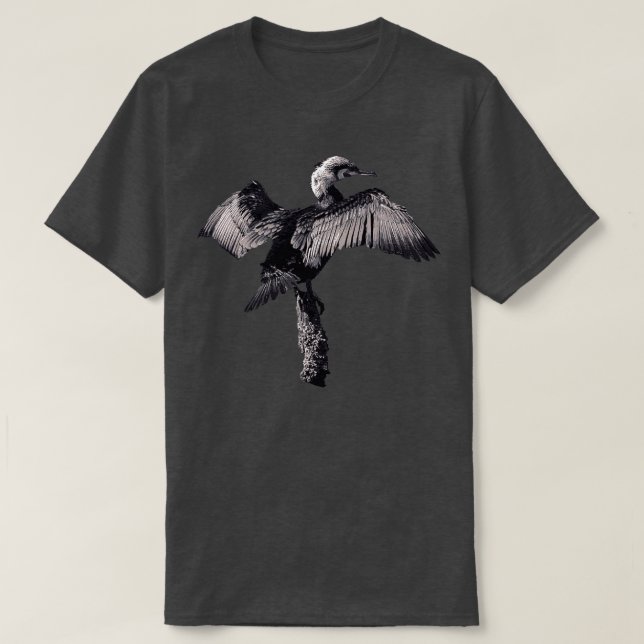 Camiseta Cormorant Bird Tótem Spirit Animal (Diseño del anverso)