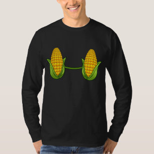 Camiseta Corn Bra Costume Cute Fruta Fácil Halloween Christ