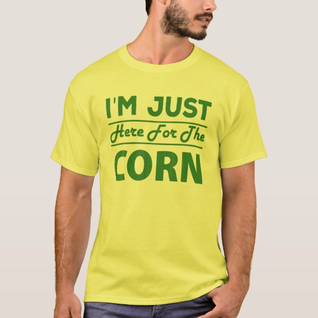 Camiseta Corn Costume Thanksgiving Halloween Party Kids Wom (Anverso)