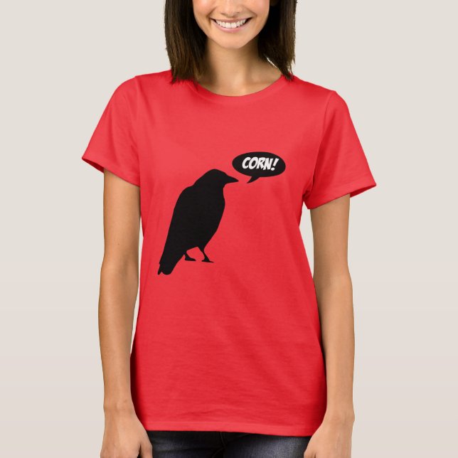 Camiseta Corn Crow (Anverso)