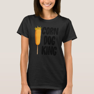 Camiseta Corn Dog King Funny Fair Corn Dogs Foodie