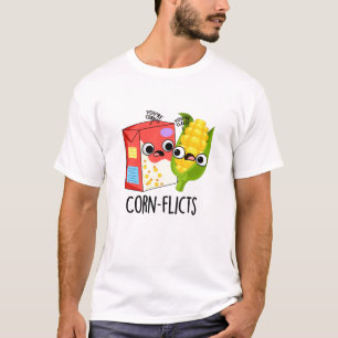 Camiseta Corn-flict Funny Cornflake Pun