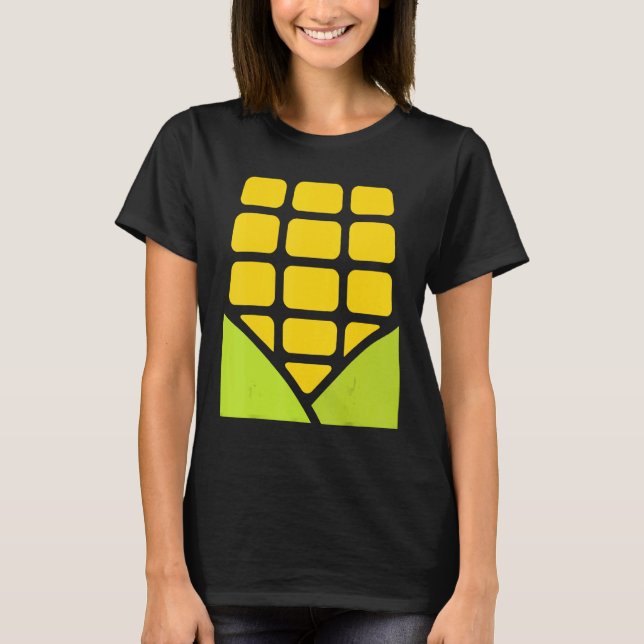 Camiseta Corn Halloween Costume Foodie Farmer Men Women Kid (Anverso)