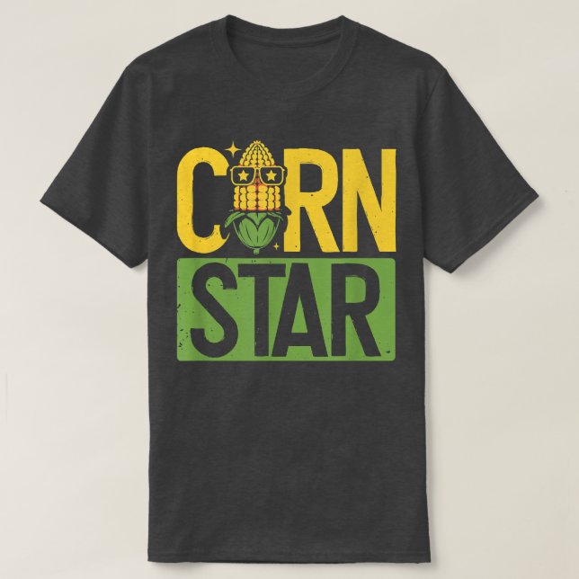 Camiseta Corn Star Funny Farmer Farming Lover  (Diseño del anverso)