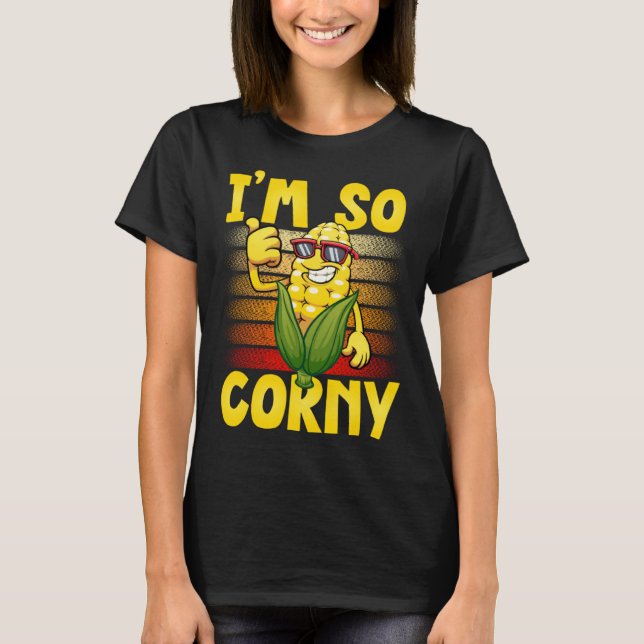 Camiseta Corn Vegetables  i´m so Corny (Anverso)